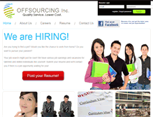 Tablet Screenshot of offsourcing.ph